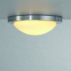 MELAN Stropní svítidlo, základna hliník, povrch broušený, stínítko sklo satinované, pro žárovku 1x60W, E27, 230V, IP20, tř.1, d=320mm, h=100mm náhled 2
