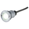 POWER TRAIL-LITE Vestavné svítidlo do stěny/podlahy, těleso hliník, rámeček nerez 1W LED teplá 3000K, 45lm, Ra90, vyzař úhel 60°, 350mA, IP67, povrch max 30°C, d=41mm, h=90mm, kabel=2m, vč. Mont boxu náhled 2