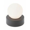 BULK Stropní nebo nástěnné venkovní svítidlo, těleso hliník, povrch tm. šedá, difuzor plast opál, pro žárovku 1x28W, E27, 230V, IP44, tř.1, rozměry d=150mm, h=192mm. náhled 1