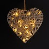 1v245 Závěsná dekorace srdce, materiál ratan šedý, 30xLED, teplá, stále svítí, 2xAA baterie, IP20, rozměry 300x70x300mm. náhled 2