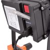 LED reflektor Montážní lampa, přenosný reflektor, hliník, oranžovočerná, LED 20W, 1600lm, neutrální 4000K, 2st stmívání - 100%/50%, napájení akumulátor Li-lon, výdrž 3-6hod, USB dobíjení, IP44. náhled 2