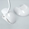 LED LAMP Stolní lampa, flexibilní rameno, husí krk, plast, bílá, +3 vyměnitelné kryty bílá, černá, zelená, LED 5W, neutrál 4000K, 3 stupně stmívání, 230V, IP20, d=280mm, h=380mm, součástí klip, skř náhled 6