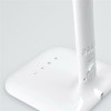 LED LAMP Stolní lampa, nastavitelný sklon svícení, materiál plast, bílá, LED 6W, CCT nastav teplota světla teplá 3000K-denní 6000K, stmívatelná, 230V, IP20, 150x150x330mm, displej čas, teplota náhled 4