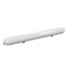 LED prachotěsné Stropní, průmyslové, prachotěsné svítidlo, těleso plast, povrch šedá, difuzor plast opál, LED 38W, 4180lm, neutrální 4000K, Ra80, 230V, IP65, rozměry 1180x70x60mm. náhled 1