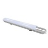 LED prachotěsné Stropní, průmyslové, prachotěsné svítidlo, těleso plast, povrch šedá, difuzor plast opál, LED 38W, 4180lm, neutrální 4000K, Ra80, 230V, IP65, rozměry 1180x70x60mm. náhled 5