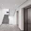 LED nouzové Podhledové nouzové svítidlo plast bílá, SA - pro běžné i nouzové svícení, LED 1,5W, 200lm, denní 6500K, záloha 3h, 230V, IP65, rozměry d=100mm, h=64mm. náhled 2