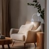 WO54-W Nástěnné svítidlo, těleso plast bílá, flexi rameno, LED 4W, 280lm, teplá 3000K, stmívání 3 stupňové, 230V, IP20, rozměry základna 120x300x75mm, vypínač na kabelu. náhled 4