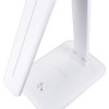 WO64-W Stolní lampa, vyklápěcí rameno, těleso plast, povrch imitace kůže bílá, LED 10W, 490lm, CCT nastav teplota 3000K-6000K, stmív., 230V, IP20, 330x120x300mm náhled 4