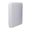 WO730-1 Stropní venkovní svítidlo, těleso plast bílá, difuzor plast opál, LED 15W, 1150lm, neutrální 4000K, Ra80, 230V, IP54, rozměry 220x220x50mm. náhled 2