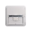 WO730-1 Stropní venkovní svítidlo, těleso plast bílá, difuzor plast opál, LED 15W, 1150lm, neutrální 4000K, Ra80, 230V, IP54, rozměry 220x220x50mm. náhled 3