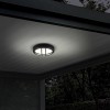 ALBSTAD Přisazené, venkovní svítidlo s ochranným košem, těleso plast, povrch černá, difuzor plast opál, LED 13W, 910lm, neutrální 4000K, 230V, Ra80, IP65, rozměry d=170mm. náhled 5