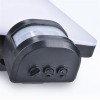 WO785-1 Nástěnné venkovní svítidlo, černá, PIR senzor pohybu, záběr 160°, dosah 8m, LED 11W, 1200lm, přepín CCT teplota teplá 3000K-denní 6000K, napájení solární panel, IP54, 160x185x40mm. náhled 5