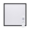 WO802 Stropní svítidlo, rámeček dřevo světlé, difuzor plast opál, LED 40W, 3000lm, dálkovým ovladačem stmívatelné, CCT nast teplota teplá 3000K, - denní 6400K, Ra80, 230V, IP20, rozměry 450x450x75mm náhled 4