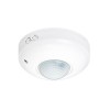 PIR senzor Stropní senzor pohybu PIR, těleso plast, povrch bílá, záběr 360°/120°, dosah 6m, čas sepnutí 10s-7min, 10-2000lux, 230V, IP20. d=120mm náhled 1