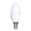 LED žárovka E14 svíčková Světelný zdroj LED žárovka svíčková, materiál kov, difuzor plast opál, LED 8W, 720lm, E14, teplá 3000K, 230V, střední životnost 20.000h, rozměry d=37mm, h=104mm. náhled 1