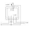 DUALUS US - kvalitní stropní vest detektor přítomnosti, záběr 360°/180°, ultrazvuk 40KHz, dosah až 3x20m, čas sepnutí 30s-30min, soumr 10-1000lx, COM1, max.2000W, teplota -25/+55°C, 230V, IP20, 120x120x73mm náhled 6