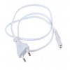 T5 Napájecí kabel bílý, l=1000mm. náhled 1