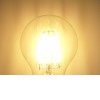 E27 Světelný zdroj, žárovka, tvar hruškový, sklo čiré, LED 8W, E27, 990lm, teplá 2700K, stmív. TRIAC, Ra80, 230V, životnost 25.000 hod, IP20, d=60mm, l=108mm. náhled 2