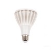 E27 Světelný zdroj bodová LED žárovka, materiál hliník, povrch bílá, LED 20W, E27, PAR30, neutrální 4000K, 1650lm, stmív. TRIAC, Ra85, vyzař. úhel 24°, rozměry d=95mm, l=123mm. náhled 2