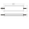 LED zdroj 12V 50W, IP67 Napájecí zdroj pro LED pásky, vstup 230V, výstup 12V, 50W, IP67, rozměry 200x35x25mm, ochrana proti přehřátí, zkratu a přetížení. náhled 8