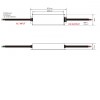 LED zdroj 12V 150W Napájecí zdroj pro LED pásky, vstup 230V, výstup 12V, 150W, IP67, rozměry 267x35x20mm, ochrana proti přehřátí, zkratu a přetížení náhled 8