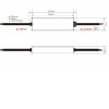 LED zdroj 24V 150W Napájecí zdroj pro LED pásky, vstup 230V, výstup 24V, 150W, IP67, rozměry 		267x35x20mm, ochrana proti přehřátí, zkratu a přetížení náhled 6