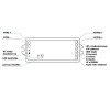 BOLO Sada - RF bezdrátový stmívač pro LED, ovládání intenzity jasu, 12V/180W, 24V/360W, 15A, dosah 30m, rozměry 150x48x20mm. náhled 6