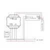 SMART Tuya WiFi stmívač RF přijímač, stmívač smart Tuya WiFi, na 0-10V, nebo 1-10V, 20mA, 230V, IP20, plast, bílá, rozměry 52x52x26mm, do KU68 náhled 21