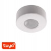 SMART PIR PIR - Přisazený nebo vestavný senzor pohybu pro osvětlení, bílý, záběr 360°, dosah až 8m, čas sepnutí 5s-60min, soumrak 1-2000lx, montážní výška 2,2-4m, smart Tuya WiFi, 230V, IP20, rozměry d=92mm náhled 3