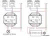 Přijímač stmívač dimLED TRIAK PR ACT240W RF přijímač pro příméTRIAC stmívání LED svítidel a LED žárovek zátěž max 240W, 1A, napájení 230V, dosah až 30m, rozměry 52x52x28mm do KU68, lze spárovat max 10 vysílačů na 1 přijímač náhled 5