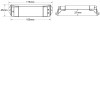 RF-DIM CCT RF přijímač 2x8A, 12V-36V RF přijímač pro řízení CCT LED pásků, napájení 12V-36V, 2x8A (12V - 96W/kanál, 192W celkem, 24V - 192W/kanál, 384W celkem), IP20, rozměry 175x45x27mm náhled 4