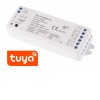 RF DIM RF přijímač pro stmívání CCT LED pásků zátěž max 2x5A, 12V/120W, 24V/240W, napájení 12V-36V, TUYA WiFi, dosah až 30m, rozměry 114x38x20mm, lze spárovat max 10 vysílačů na 1 přijímač náhled 1