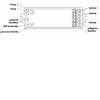 RF DIM RF přijímač pro stmívání CCT LED pásků zátěž max 2x5A, 12V/120W, 24V/240W, napájení 12V-36V, TUYA WiFi, dosah až 30m, rozměry 114x38x20mm, lze spárovat max 10 vysílačů na 1 přijímač náhled 5