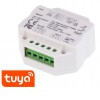 Dimmer TRIAC RF bezdrátový přijímač, stmívač TRIAC 230V, 1A, 200W, stmívání 0-100%, TUYA WiFi, dosah až 30m, rozměry 52x52x26mm do KU68, lze spárovat max 10 vysílačů na 1 přijímač náhled 1