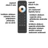dimLED OVXL CCT R4KXL RF bezdrátový ruční dálkový ovladač pro řízení CCT LED pásků dosah až 30m, 4 nezávislé zóny, napájení baterie 2xAAA 1,5V, rozměry 155x43x18mm náhled 4