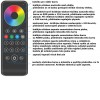 dimLED OVXL RGBW 8KRXL RF bezdrátový ruční dálkový ovladač pro řízení RGBW LED pásků dosah až 30m, 8 nezávislých zón, napájení baterie 2xAAA 1,5V, rozměry 141x50x18mm náhled 5
