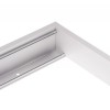 MR04 - Rám pro LED panel 120x30 Montážní rám pro přisazenou instalaci LED panelů 295x1195mm, materiál hliník, povrch bílá, rozměry 300x1200x65mm, DIY šroubovací, rozložený. náhled 2