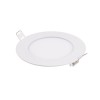 LN Stropní podhledové svítidlo, těleso hliník, povrch bílá, dufuzor plast, LED 6W, 520lm, denní 6000K, Ra80, 230V, IP20, rozměry d=120mm, h=10mm, trafo na kabelu náhled 1