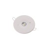 EMD2W svítidlo Podhledové nouzové svítidlo plast bílá, SA - pro běžné i nouzové svícení, LED 2W, 160lm/200lm, denní 6000K, záloha 2h, 230V, IP20, tř.2, rozměry d=97,8mm, h=33,5mm. náhled 1