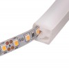 NEON Silikonový profil, stranový, ohebný, hranatý, pro instalaci LED pásků šířky max w=8mm, s příkonem pásku max w=9,6W/m, rozměry 12x12mm, cena za 1m náhled 2
