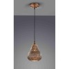 JASMIN VÝPRODEJ Závěsné svítidlo, tvar hruška, materiál kov, povrch měděná antická zašlá, pro žárovku 1x40W, E14, 230V, IP20, tř.1, d=190mm, závěs l=1500mm, lze zkrátit. náhled 9