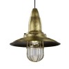 FISHERMAN VÝPRODEJ Závěsné svítidlo, materiál kov, povrch měděná zašlá, imitace opotřebení, sklo čirá, pro žárovku 1x40W, E27, 230V, IP20, tř.1, d=320mm, závěs l=1500mm, lze zkrátit. náhled 2