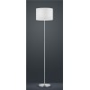 JOJO Stojací lampa, základna kov, povrch nikl mat, kryt textil opál, pro žárovku 1x60W, E27, 230V, IP20, tř.1, d=350mm, l=1600mm, vypínač na kabelu. náhled 3