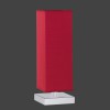 PIET VÝPRODEJ Stolní lampa, materiál kov, povrch nikl mat, stínítko textil antracit, pro žárovku 1x40W, E14, 230V, IP20, tř.1, přímé stmív, rozměry 120x120mm, h=355mm, vypínač na kabelu. náhled 5