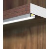 BORAGO PROFIL 12,2x7mm Přisazený profil pro LED pásky, materiál hliník, povrch černý, max šířka LED pásků w=8mm, rozměry 12,2x7mm, l=4000mm náhled 10