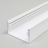 BARTIAS PROFIL 53x28mm Přisazený profil pro LED pásky, materiál hliník, povrch bílý, max šířka LED pásků w=50mm, rozměry 53x28mm, l=4000mm náhled 1