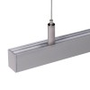 FICARIA PROFIL, 23x25,1mm Přisazený, závěsný profil pro LED pásky, materiál hliník, povrch bílý, max šířka LED pásků 20mm, rozměry 23x25,1mm, l=2000mm náhled 5