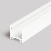 FICARIA PROFIL, 23x25,1mm Přisazený, závěsný profil pro LED pásky, materiál hliník, povrch bílý, max šířka LED pásků 20mm, rozměry 23x25,1mm, l=2000mm náhled 1