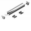 CANATIA profil Vestavný, zápustný profil pro LED pásky, materiál hliník, povrch surový, max šířka LED pásků w=10mm, rozměry 12x18,8mm, l=4000mm náhled 13