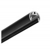 MACIE 17x20mm Kruhový profil pro LED pásky, materiál hliník, povrch elox šedostříbrný, max šířka LED pásku w=12mm, rozměry d=20mm, délka l=4050mm náhled 2